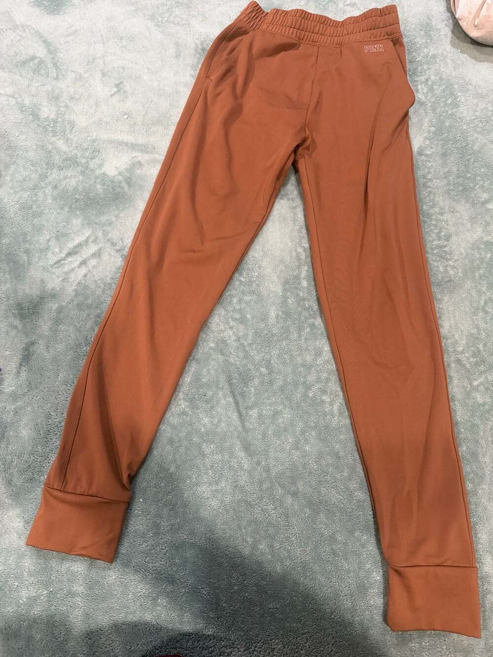 PINK ACTIVE Brown High-Rise Full-Length Leggings, Size XS